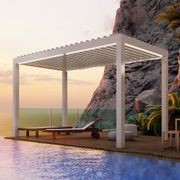 Custom Mediterranean-PRO MAX Retractable Louvred Pergola gallery detail image