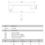 Melbourne D-Shape Kitchen Handles gallery detail image