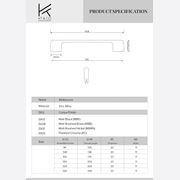 Melbourne D-Shape Kitchen Handles gallery detail image