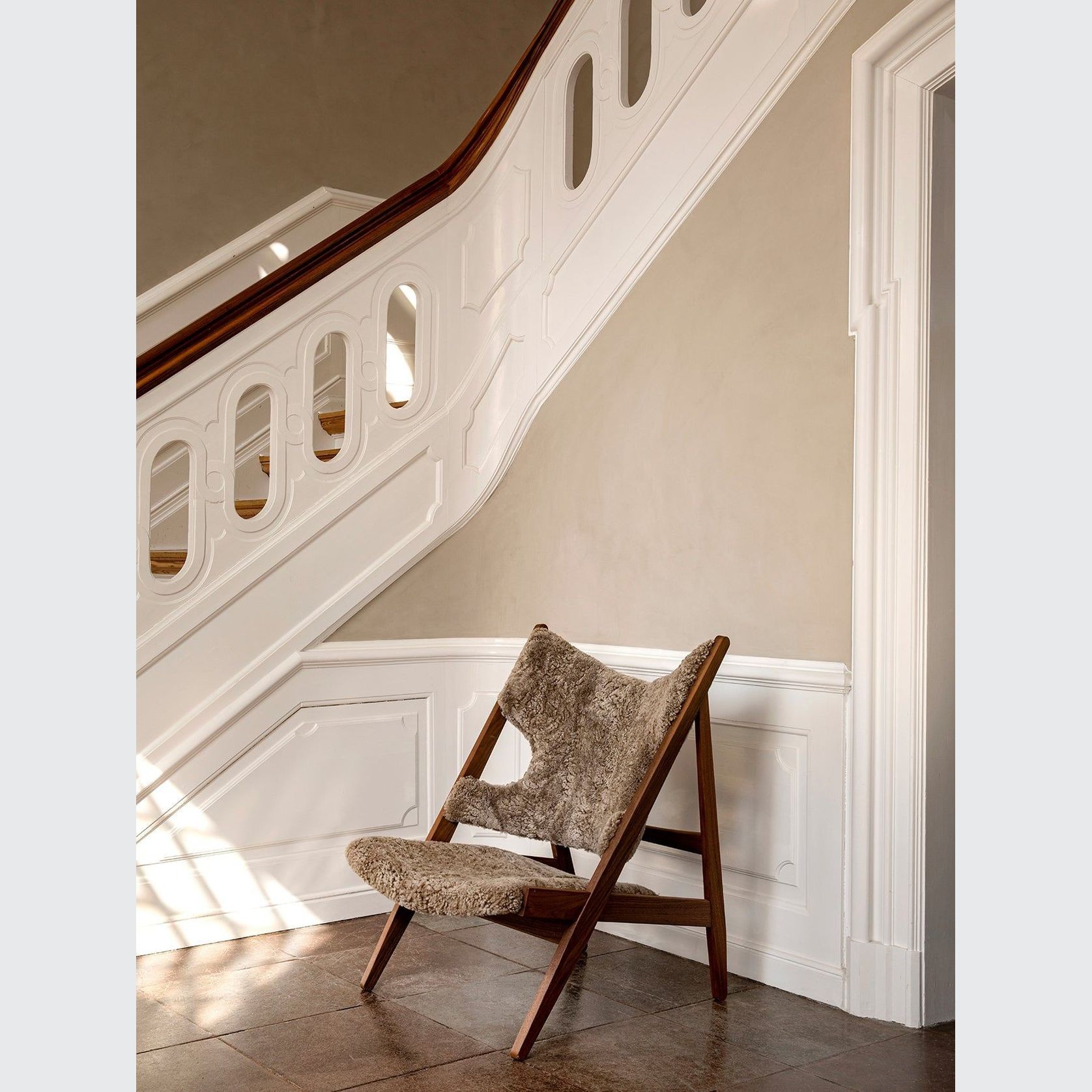 Audo CPH Knitting Lounge Chair, Sheepskin gallery detail image