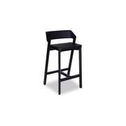 Merano Kitchen Stool - Black Stained  - by TON gallery detail image