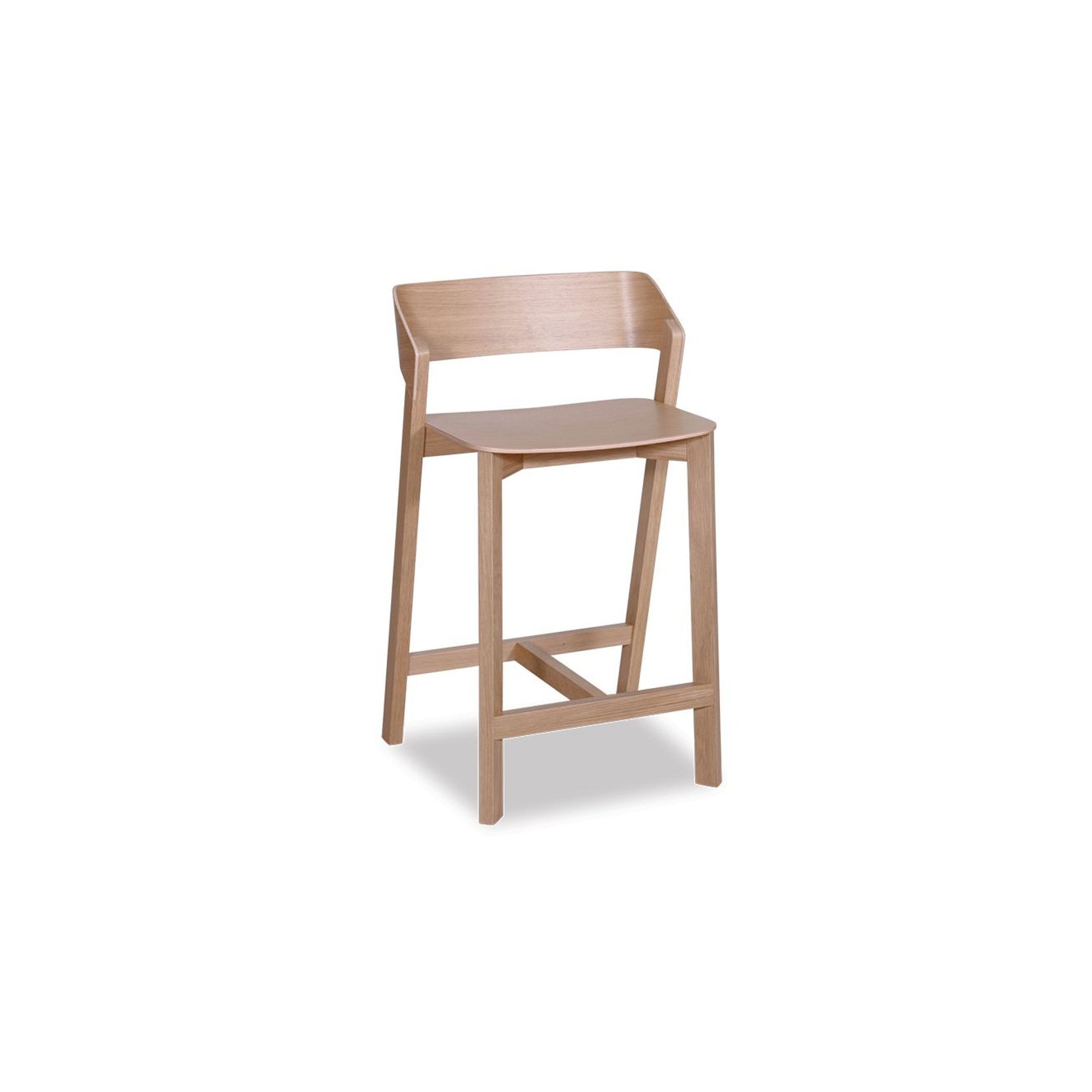 Merano Stool - Natural Oak - by TON gallery detail image