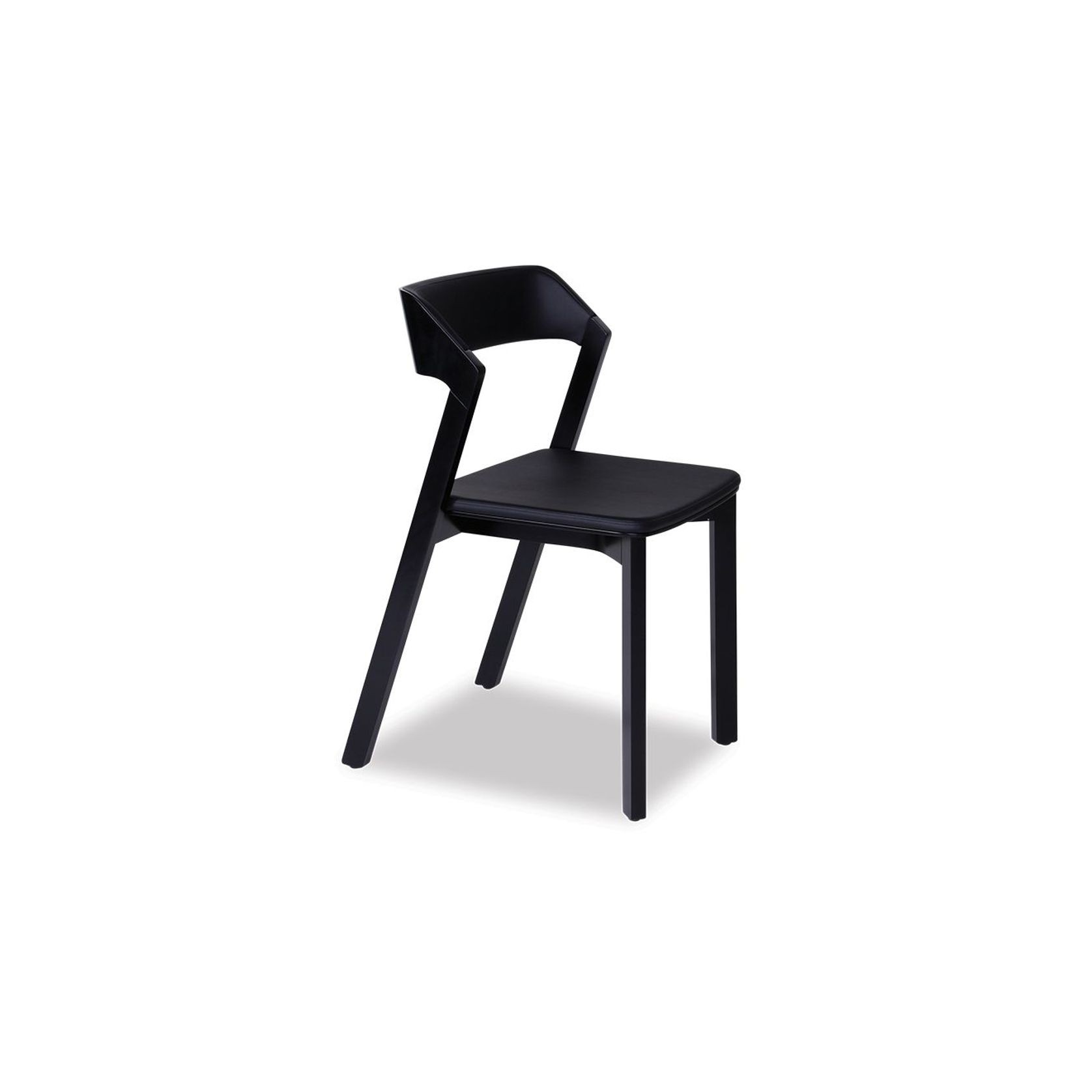 Merano Dining Chair - Black Stained - by TON gallery detail image
