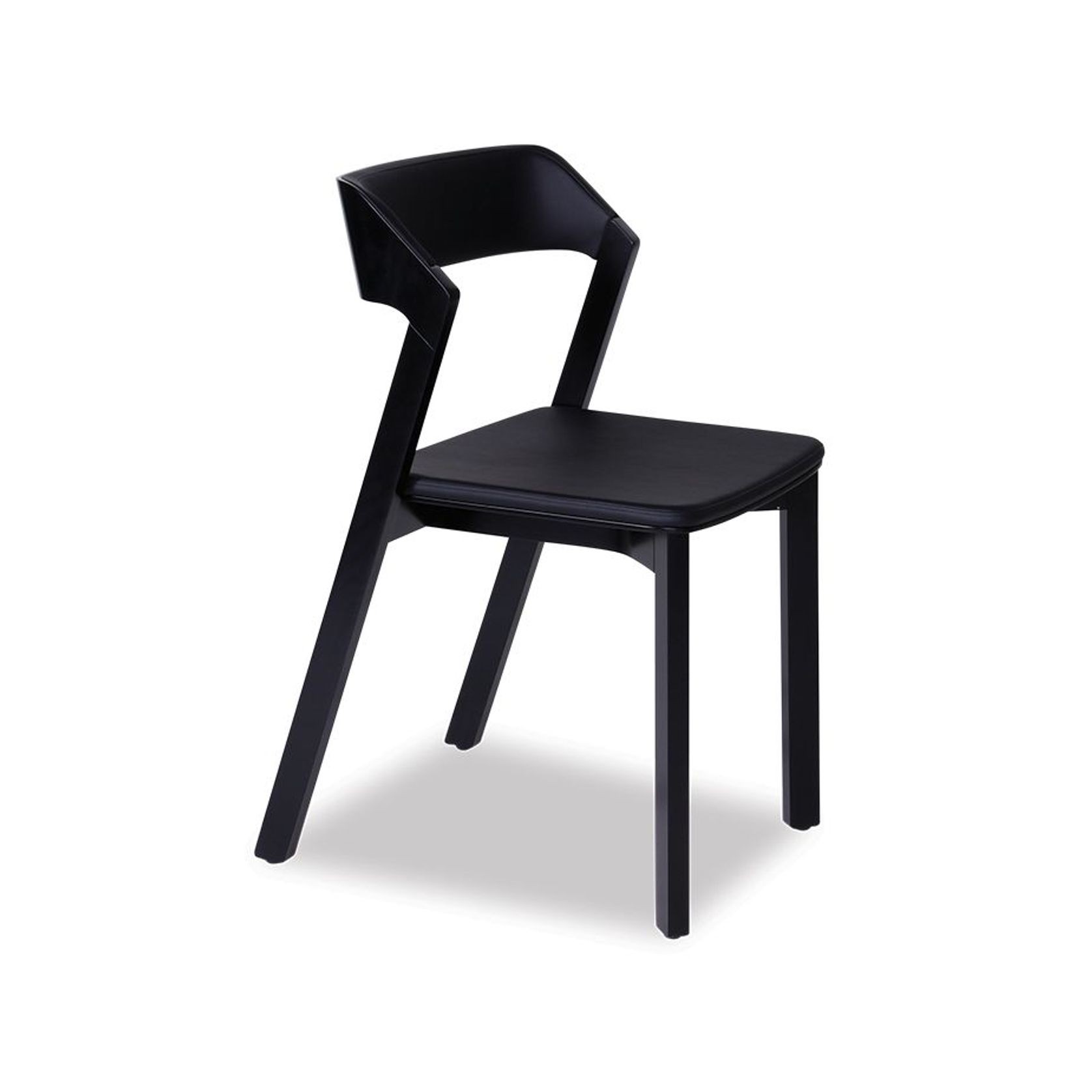 Merano Dining Chair - Black Stained - by TON gallery detail image