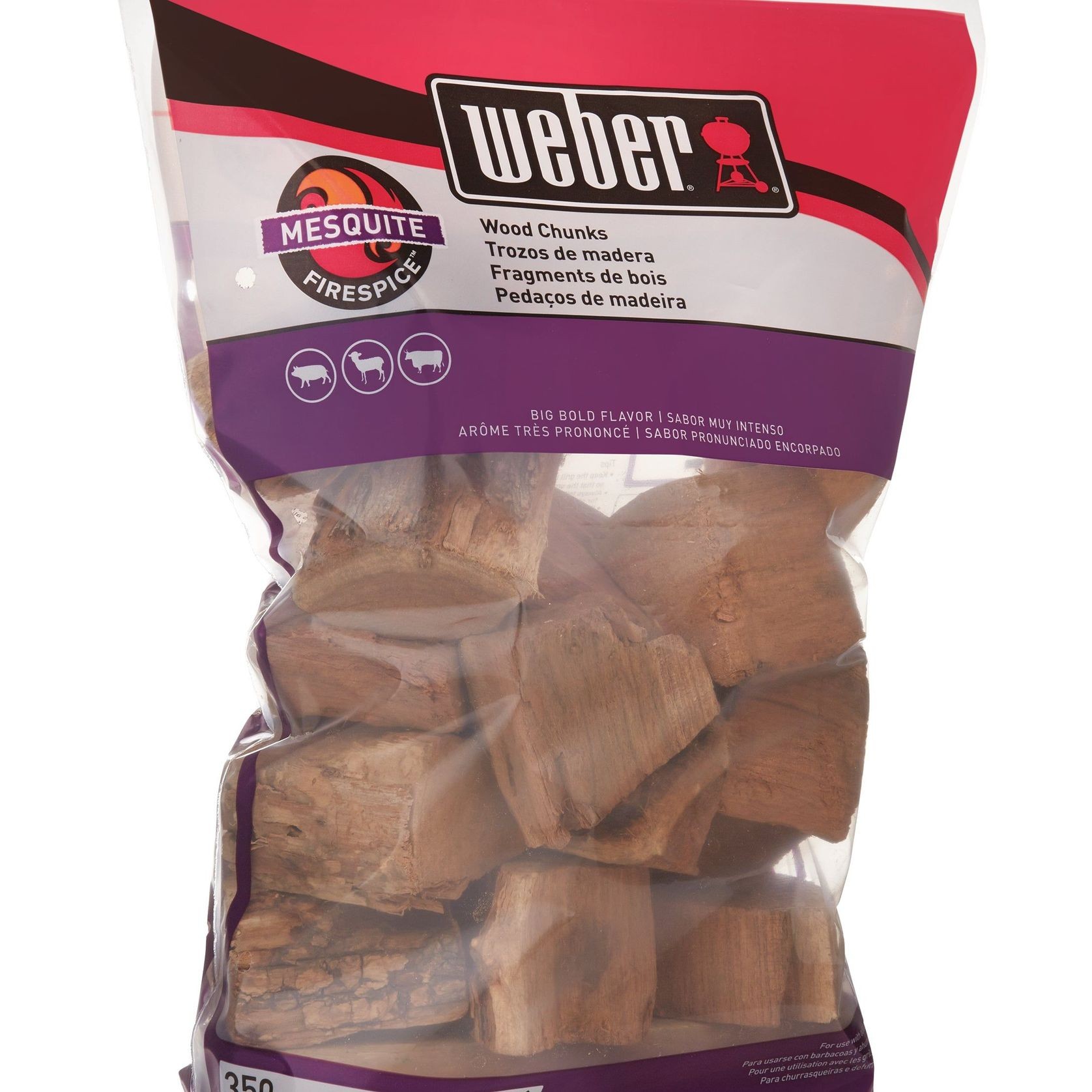 Weber Wood Chunks (1.8kg) gallery detail image