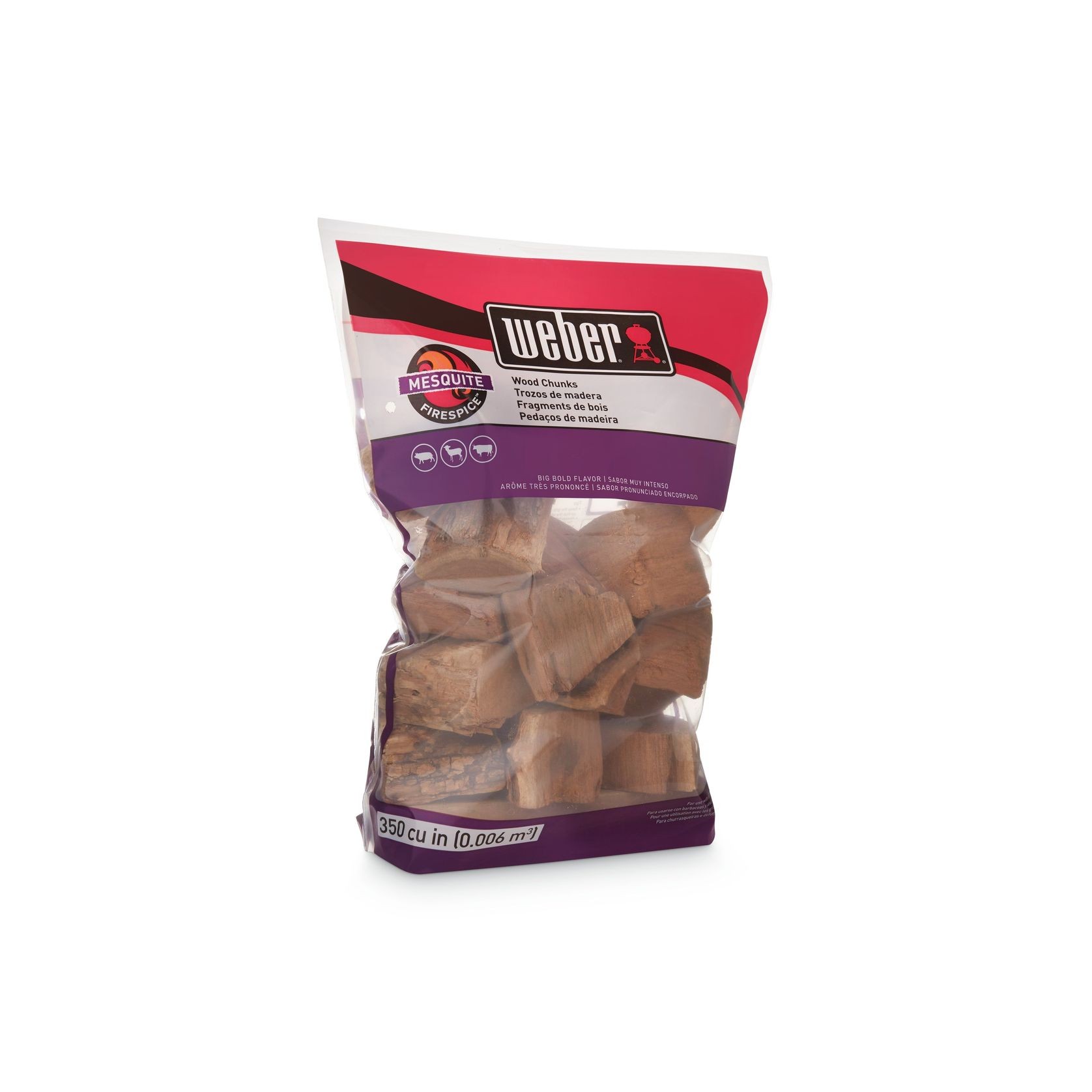 Weber Wood Chunks (1.8kg) gallery detail image