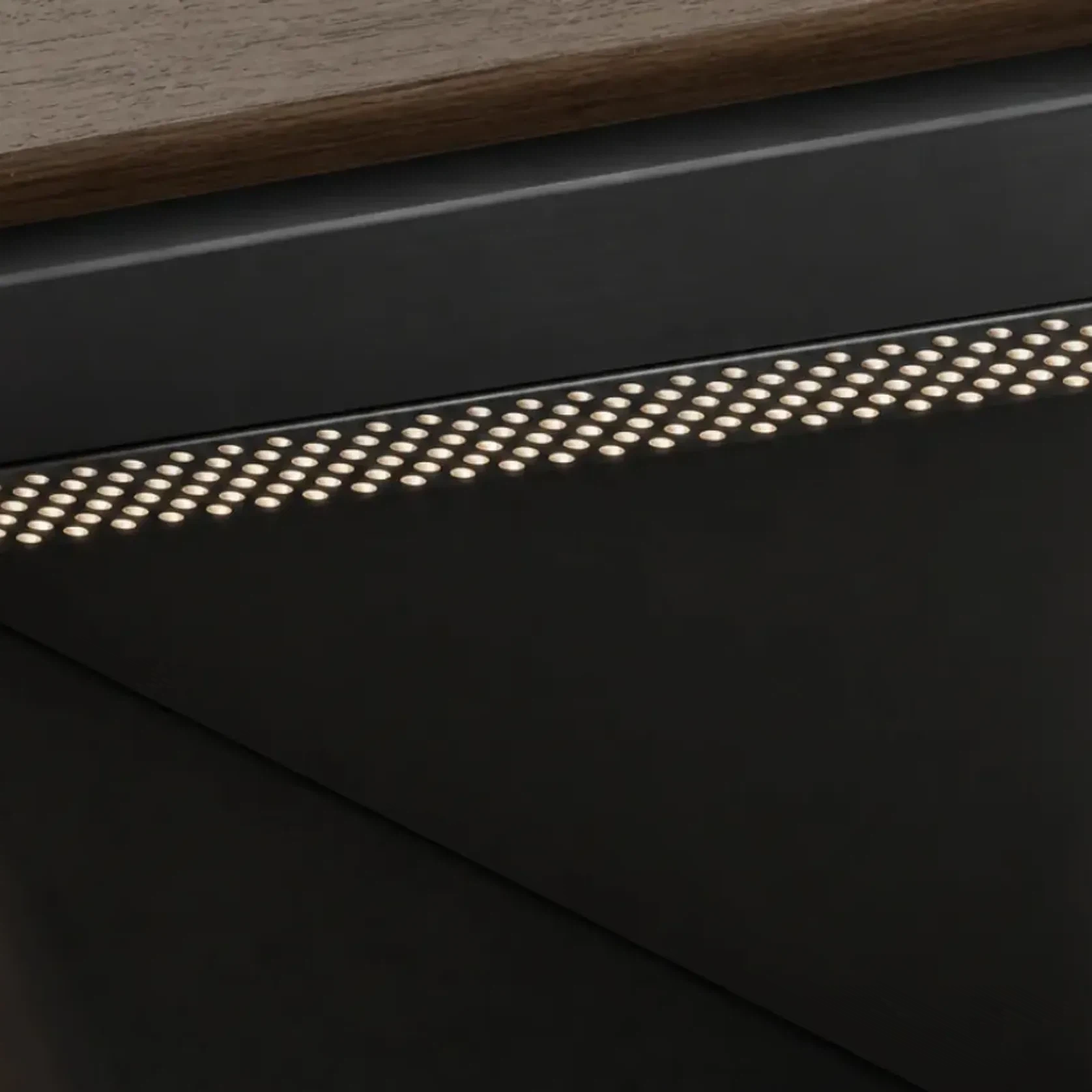 Micro-Perforated Aluminium LED Channel R1 Wind System gallery detail image