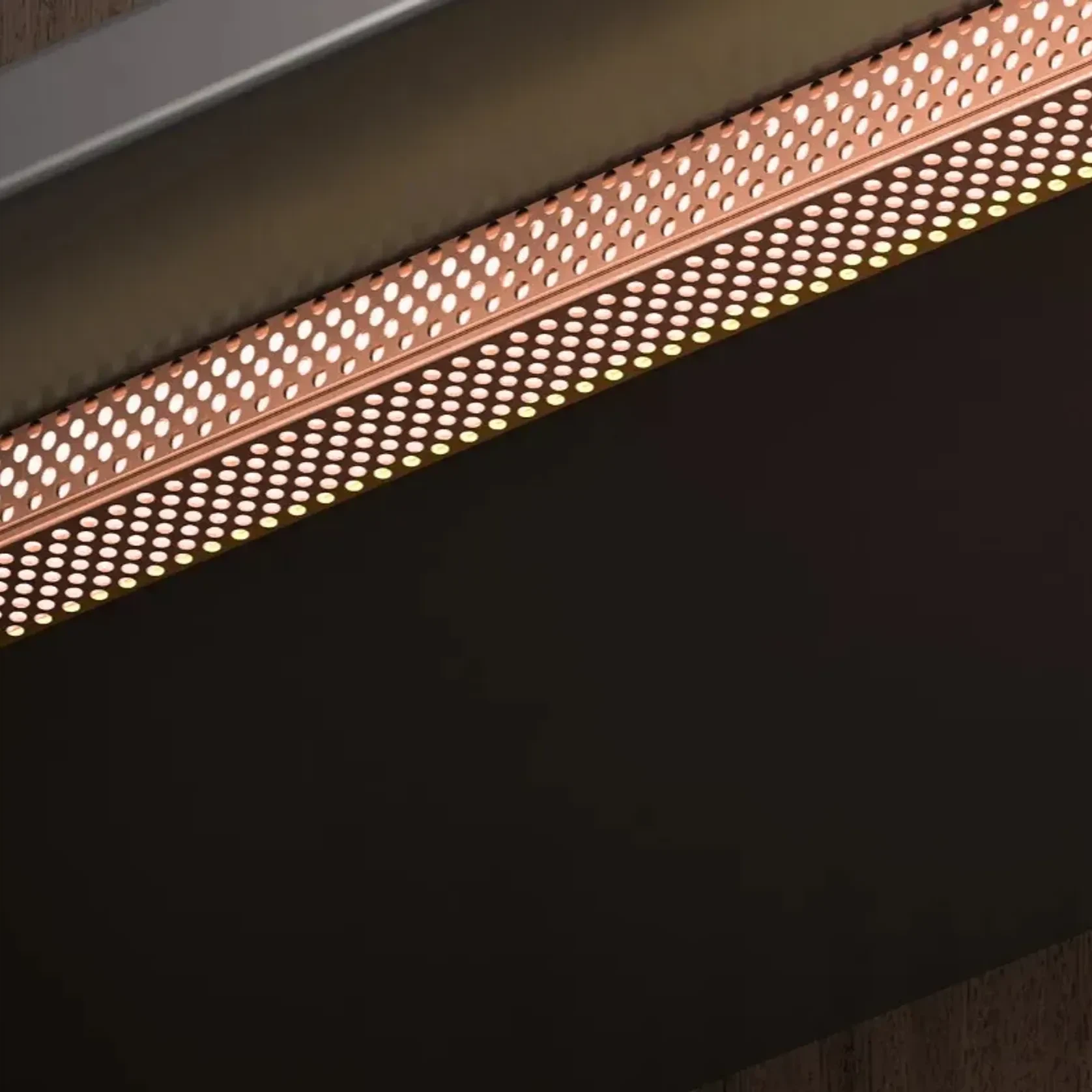 Micro-Perforated Aluminium LED Channel Windlight System gallery detail image