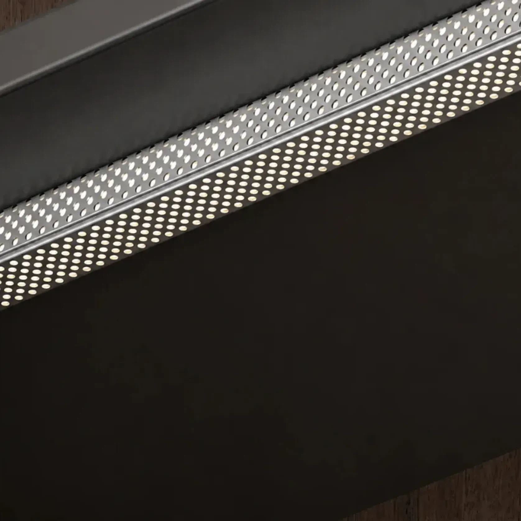 Micro-Perforated Aluminium LED Channel Windlight System gallery detail image