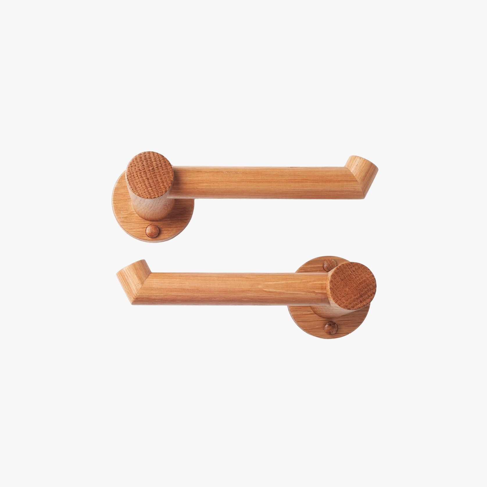 Mod American Oak Toilet Roll Holder gallery detail image