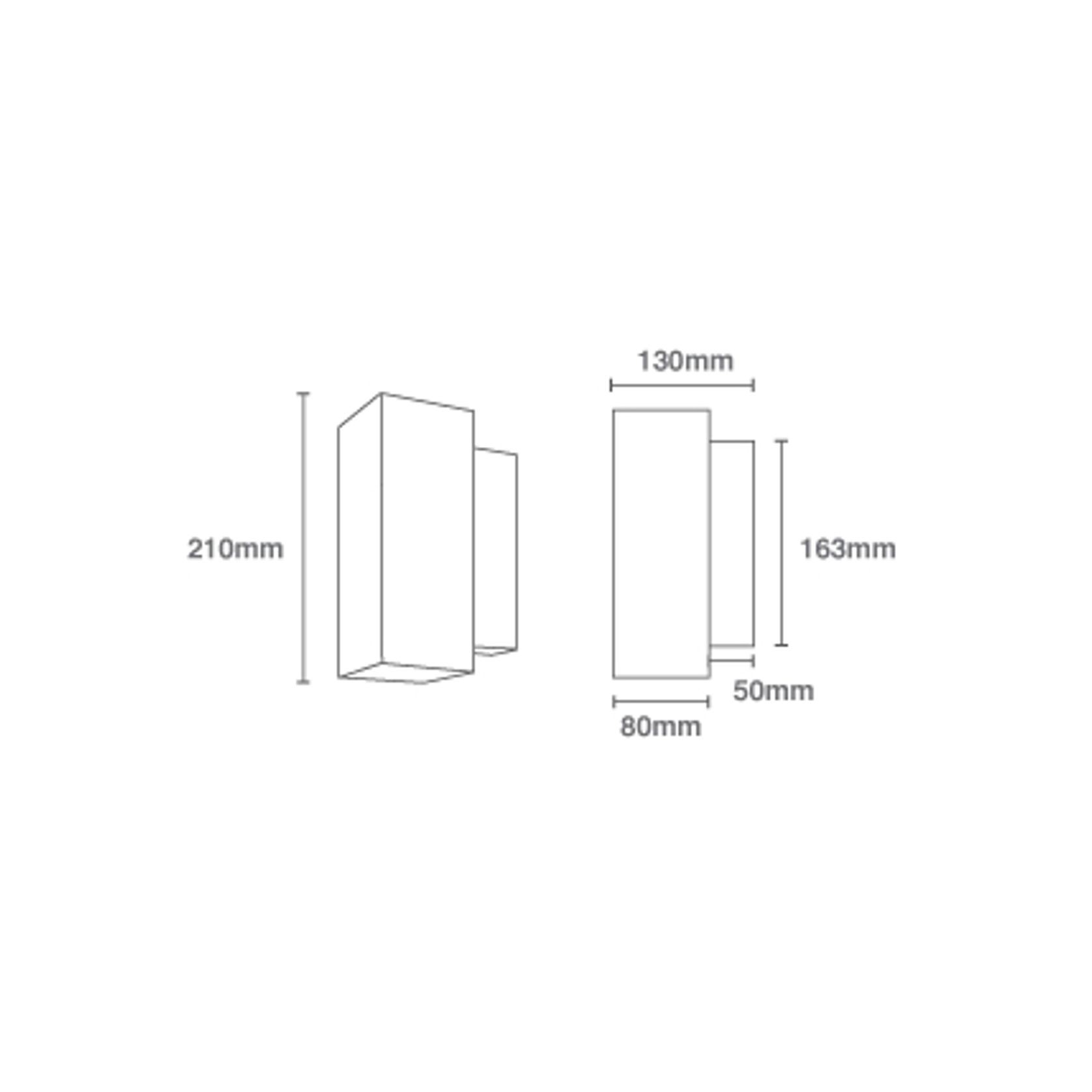 Mondo Blok Up Down Small Wall Light gallery detail image