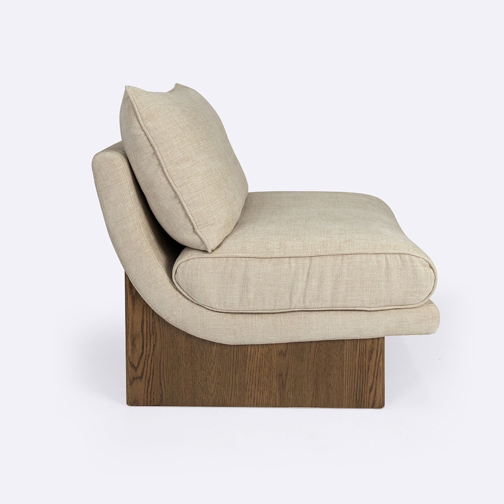 Monroe Lounge Chair | Fawn gallery detail image