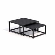 Mood Square Coffee Table Set Black gallery detail image