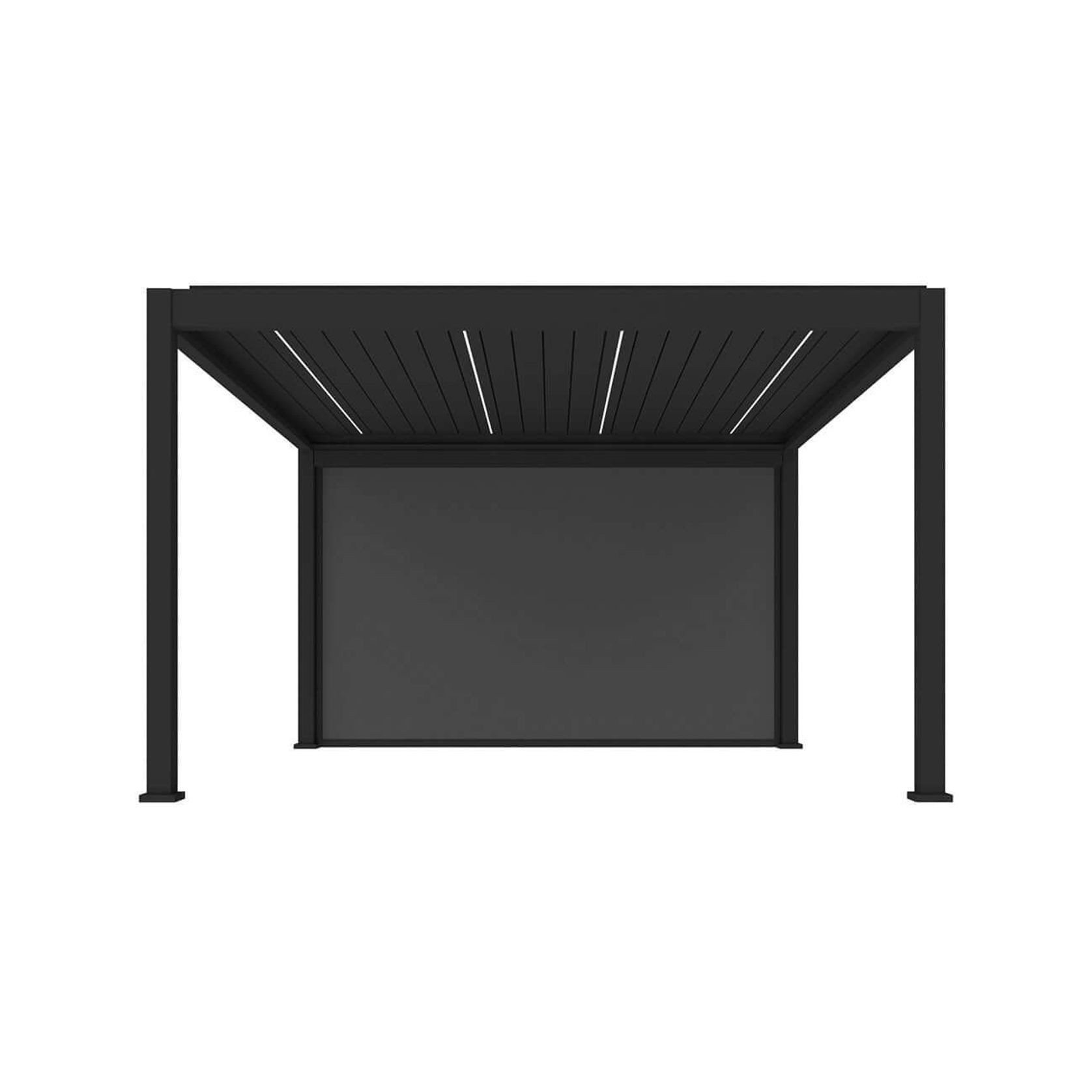 Motorised Blind For Caribbean Wall Mounted Pergola gallery detail image