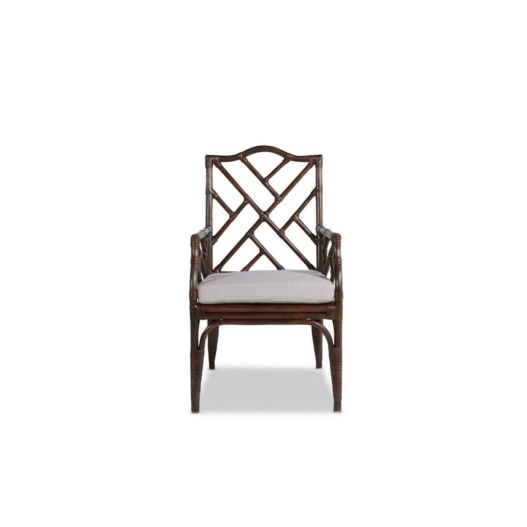 Chippendale Rattan Dining Armchair gallery detail image