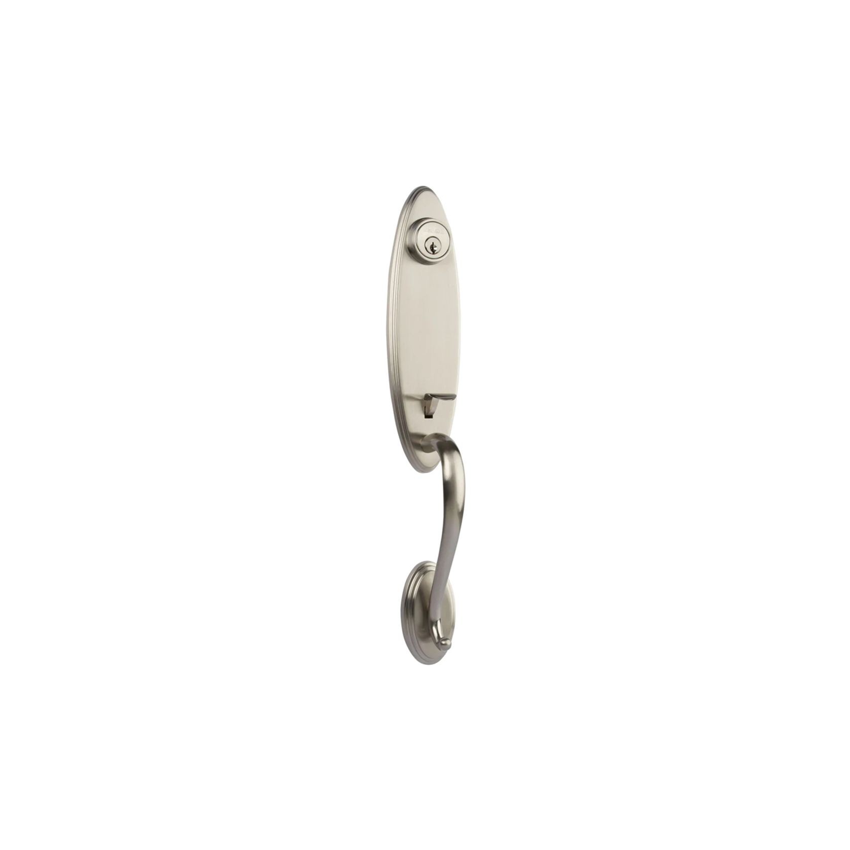 N2lok Loire Double Cylinder Entry Set Satin Nickel gallery detail image