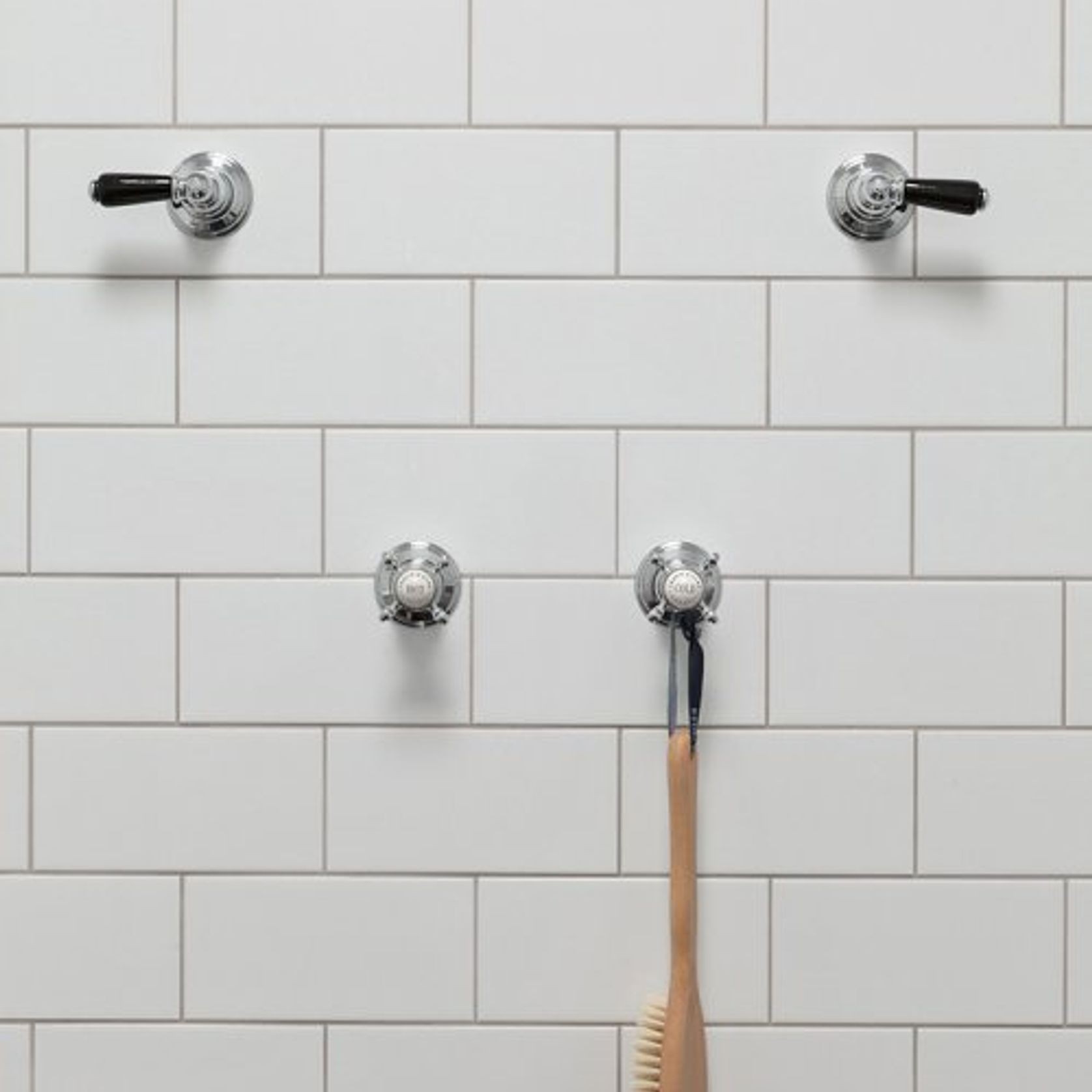 Bath | Shower Wall Valve Tap Set by Perrin & Rowe gallery detail image