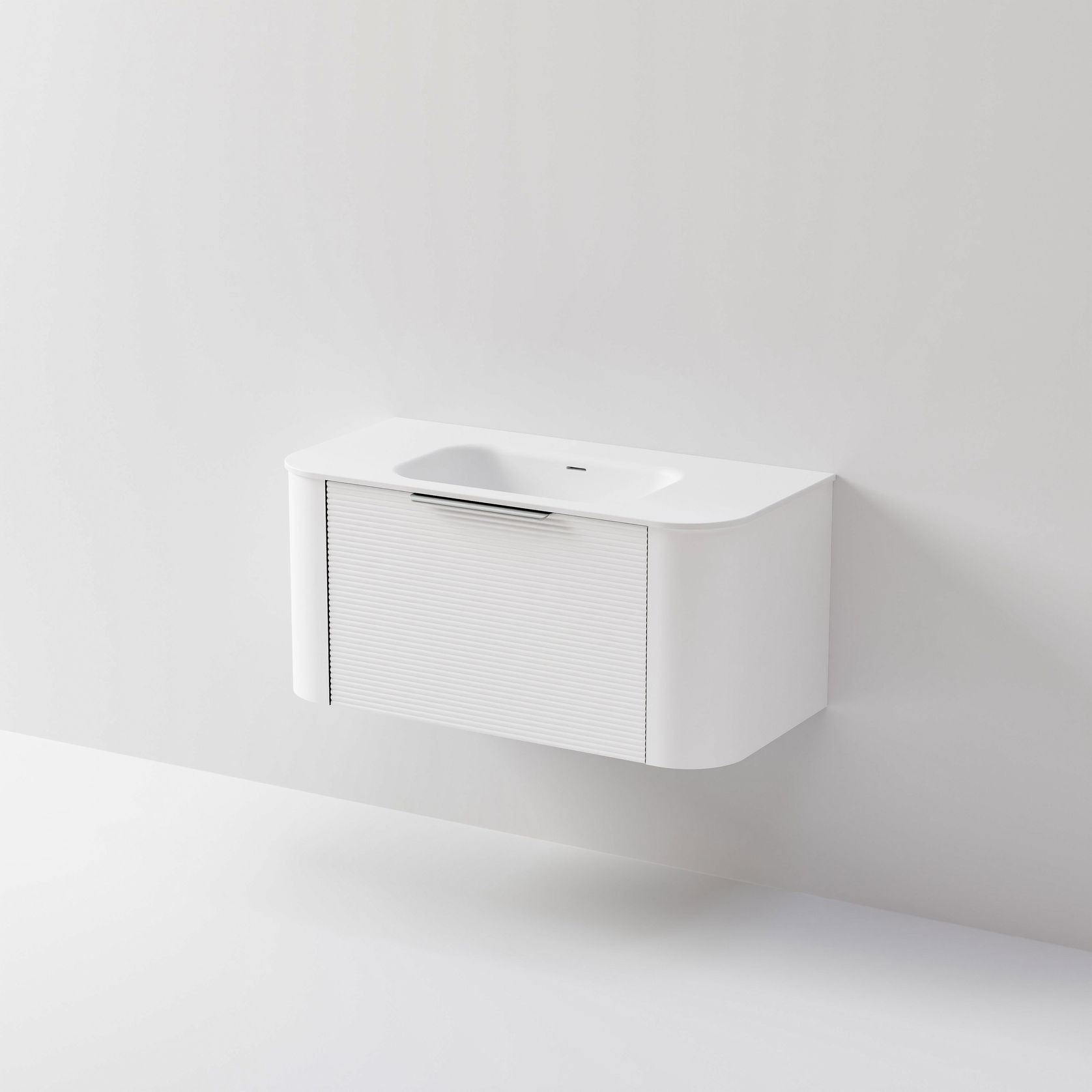 Nature 1000 Vanity | Inset Basin & Orchard Drawer Front gallery detail image
