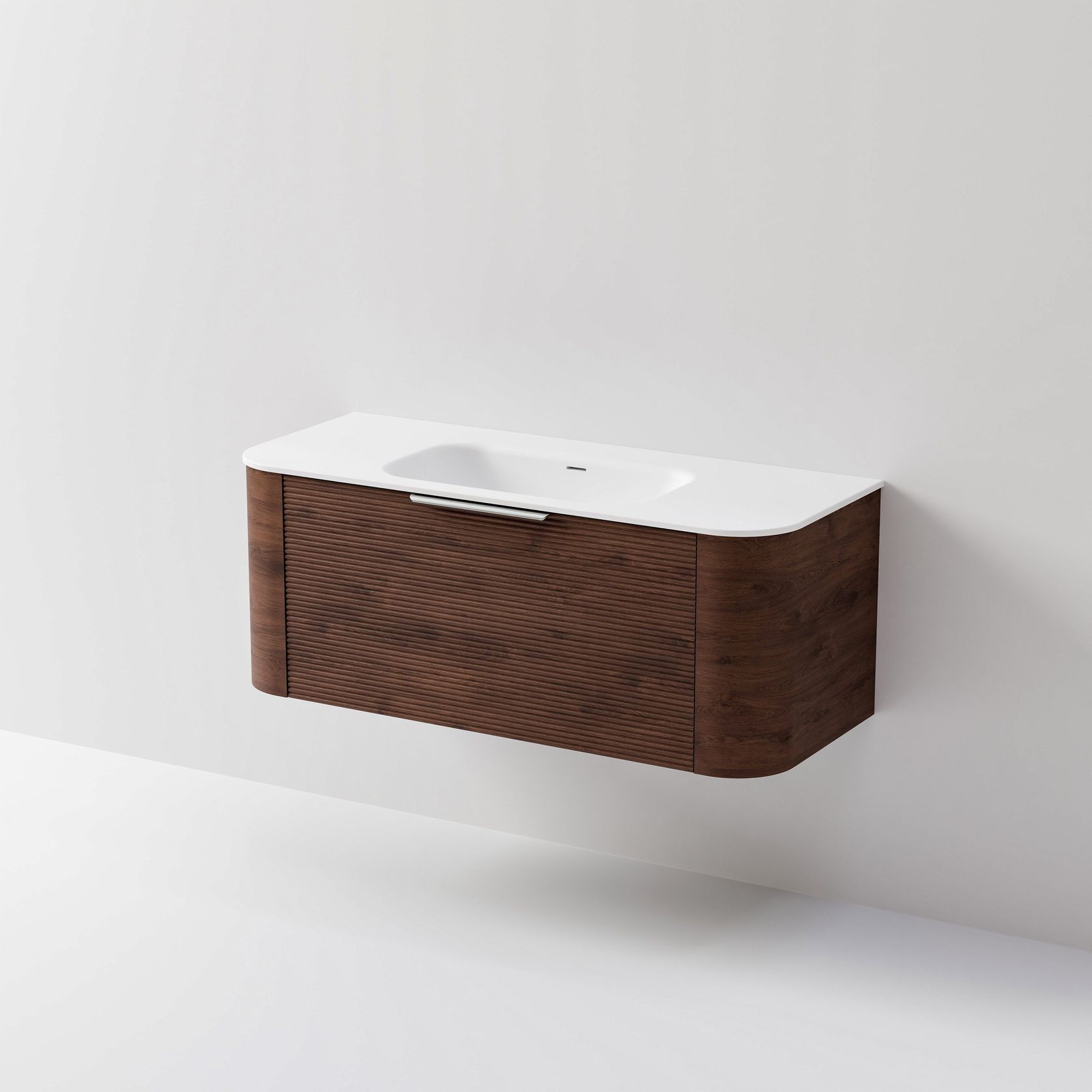 Nature 1200 Vanity | Inset Basin & Orchard Drawer Front gallery detail image