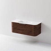 Nature 1200 Vanity | Inset Basin & Pillar Drawer Front gallery detail image