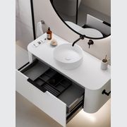 Nature 1200 Vanity | Inset Basin & Orchard Drawer Front gallery detail image