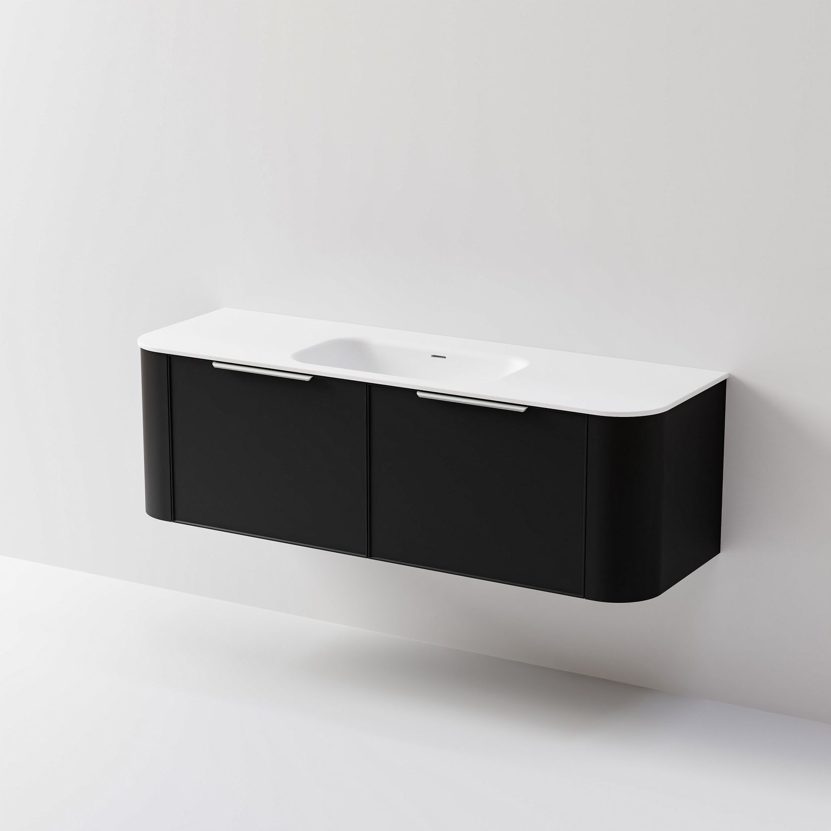 Nature 1500 Vanity | Inset Basin & Axel Drawer Front gallery detail image