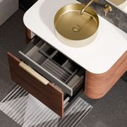 Nature 1000 Vanity | Inset Basin & Pillar Drawer Front gallery detail image