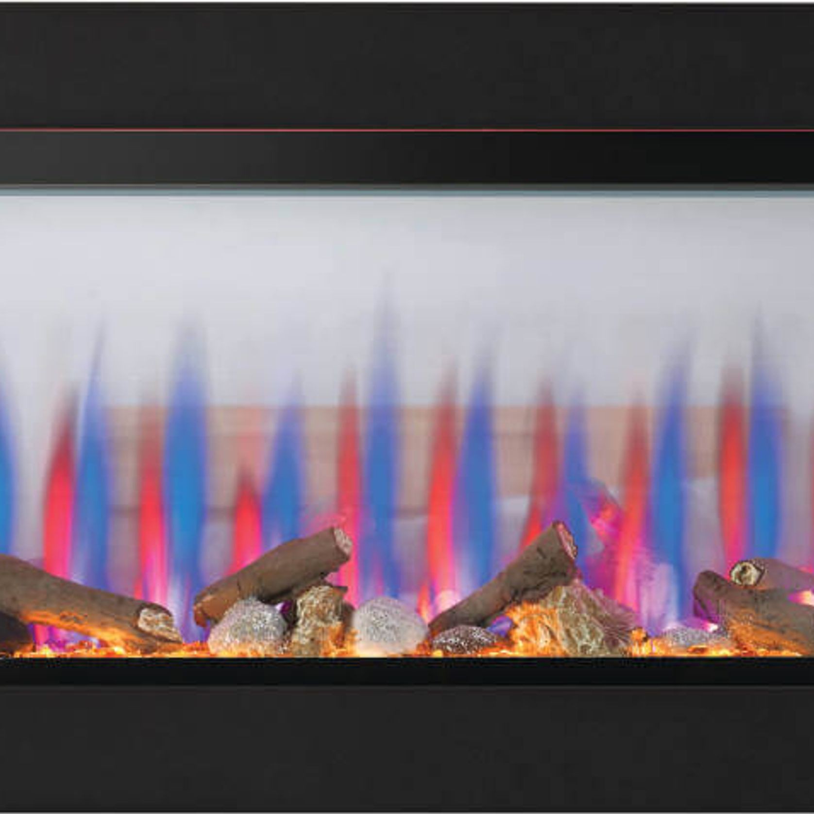 CLEARion Elite™ 60 See through Build-in Electric Fireplace gallery detail image