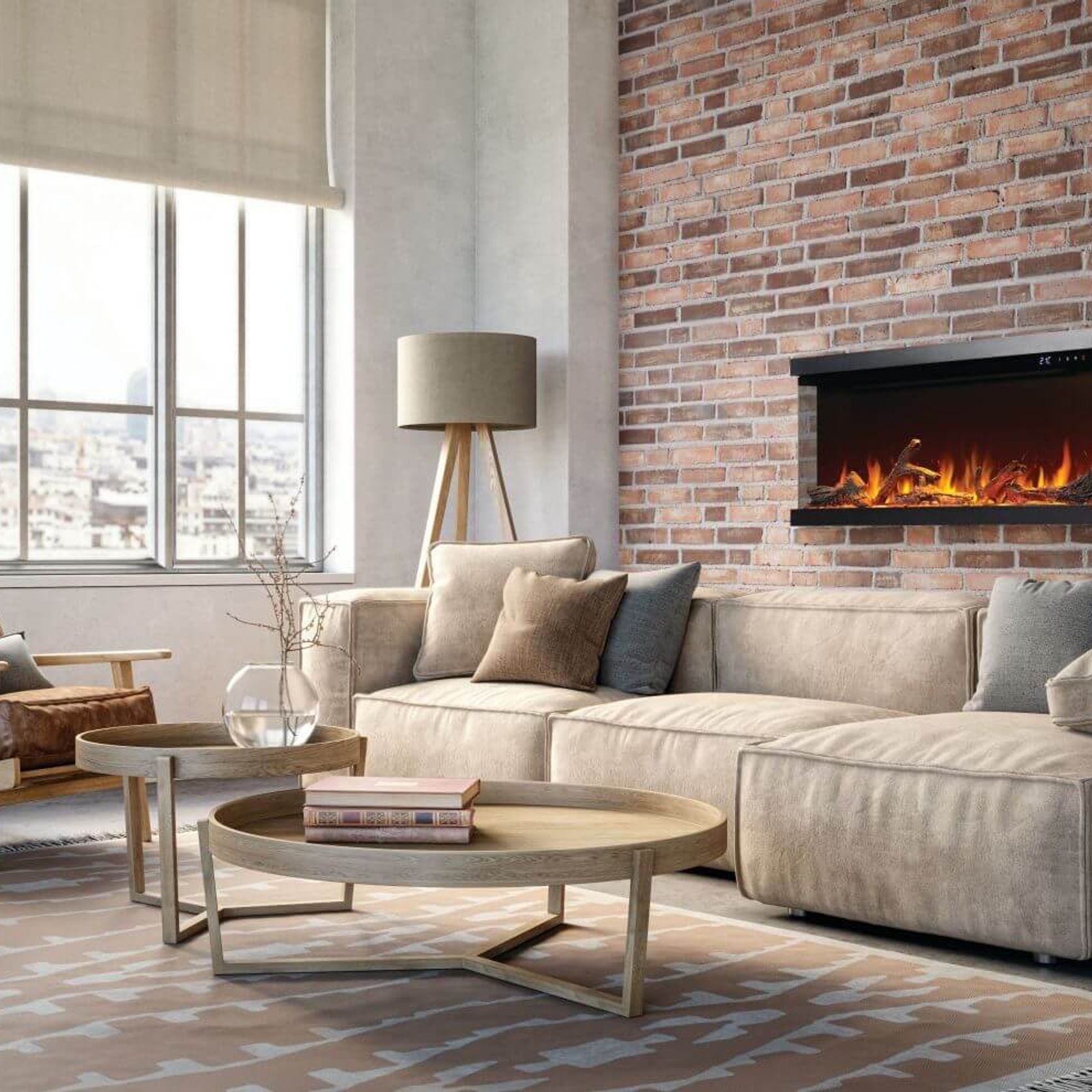 Astound 50 FlexMount Electric Fireplace gallery detail image