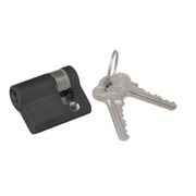 Mardeco 'M' Series C4 Euro Cylinder 5 Pin 32mm Matt Black for BL8104/SET Euro Lock BL8500/32 gallery detail image