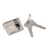 Mardeco 'M' Series C4 Euro Cylinder  5 Pin 32mm Brushed Nickel for BN8104/SET Euro Lock BN8500/32 gallery detail image