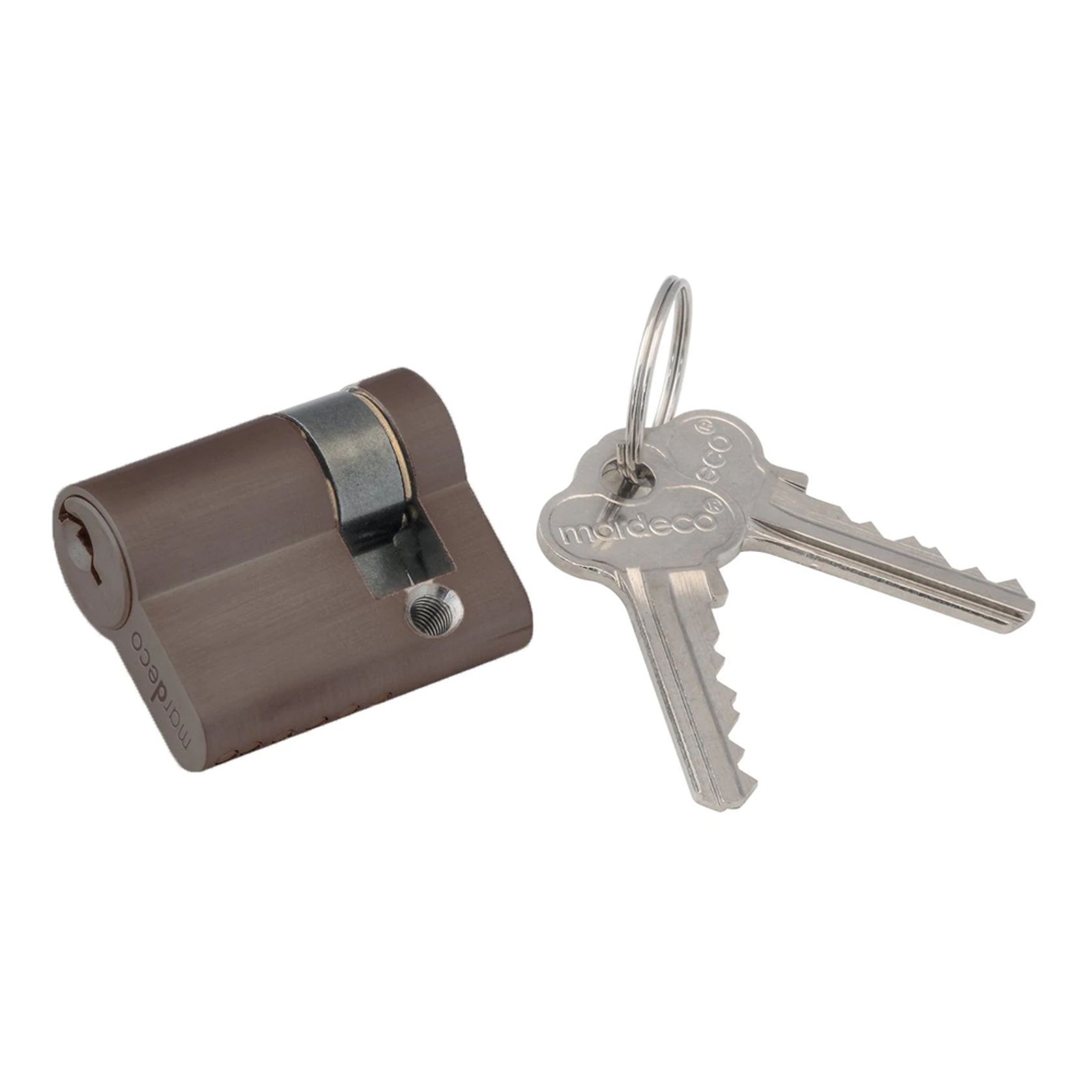 Mardeco 'M' Series C4 Euro Cylinder  3 Pin 27mm Bronze for BR8104/SET Euro Lock BR8500/27 gallery detail image