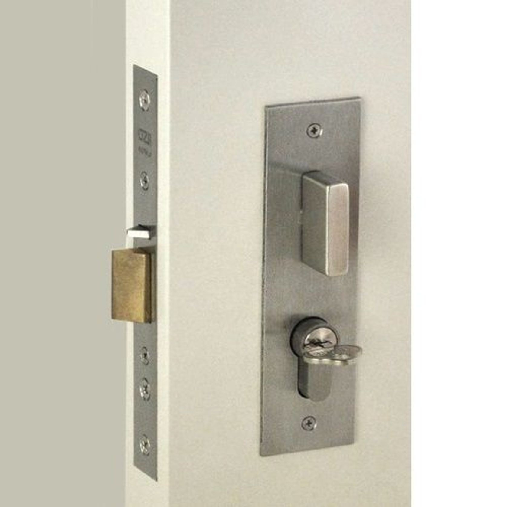 Nidus OZI 4 Mortice Deadlatch Lock Combo CDL-O-REC-SS | ArchiPro AU