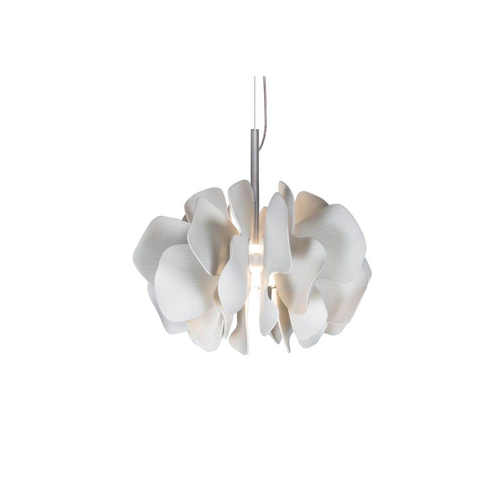 Nightbloom 47cm White Pendant gallery detail image