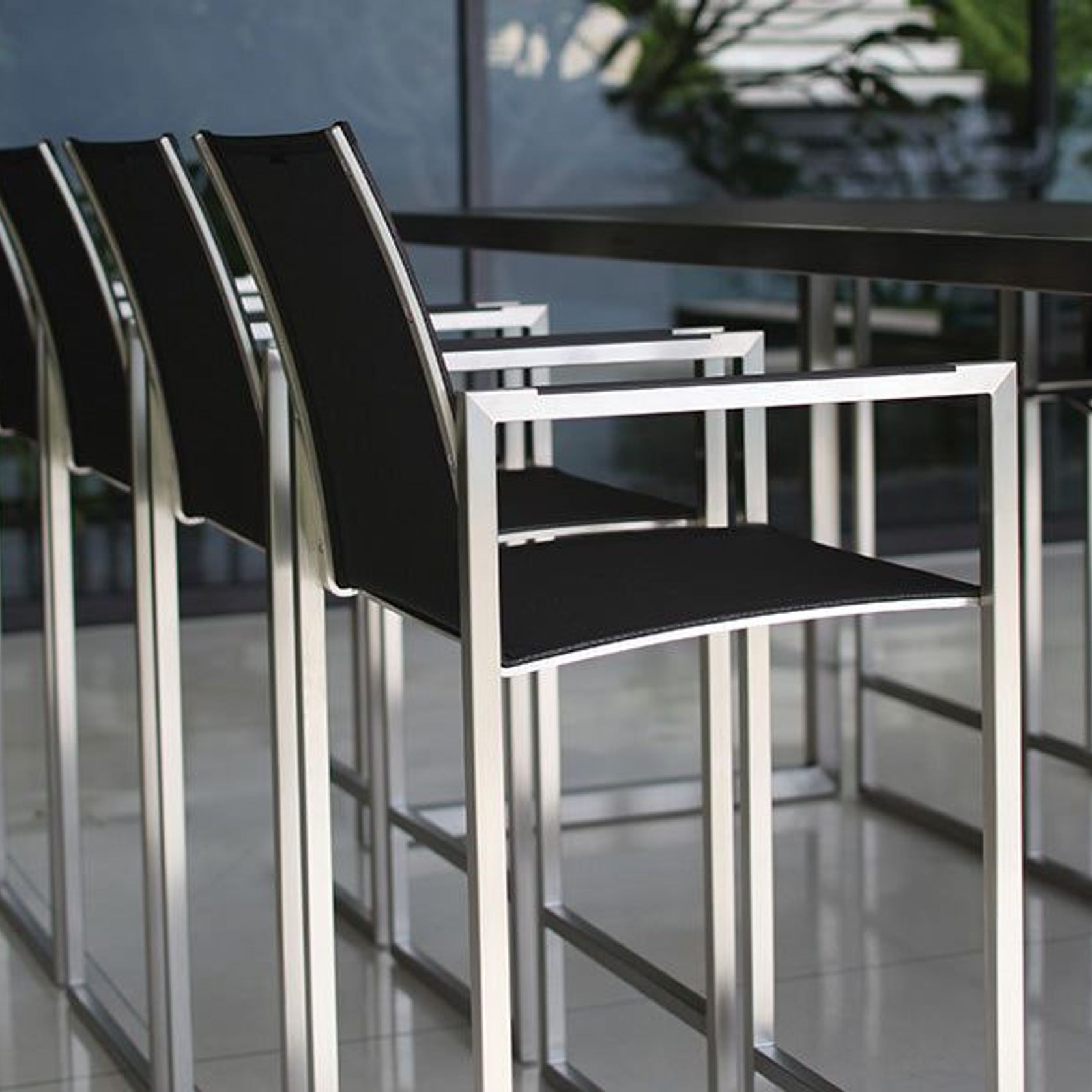 Ninix Outdoor Bar Chair gallery detail image