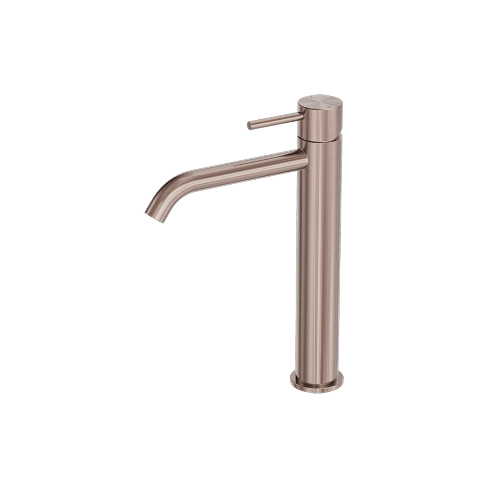Zen SS316L Tall Basin Mixer | Brushed Bronze gallery detail image