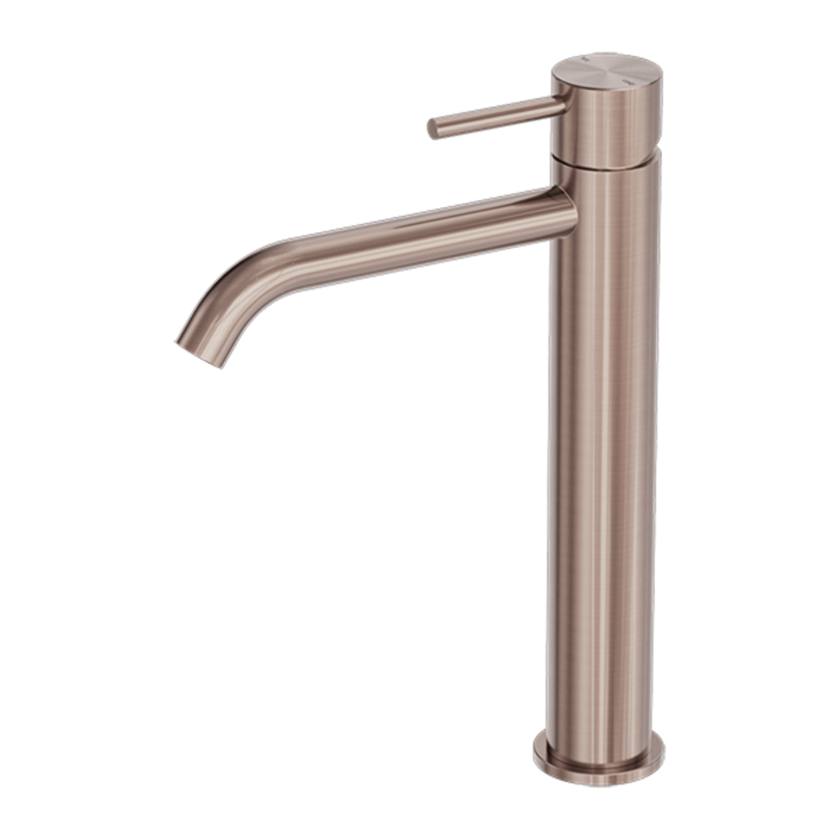 Zen SS316L Tall Basin Mixer | Brushed Bronze gallery detail image