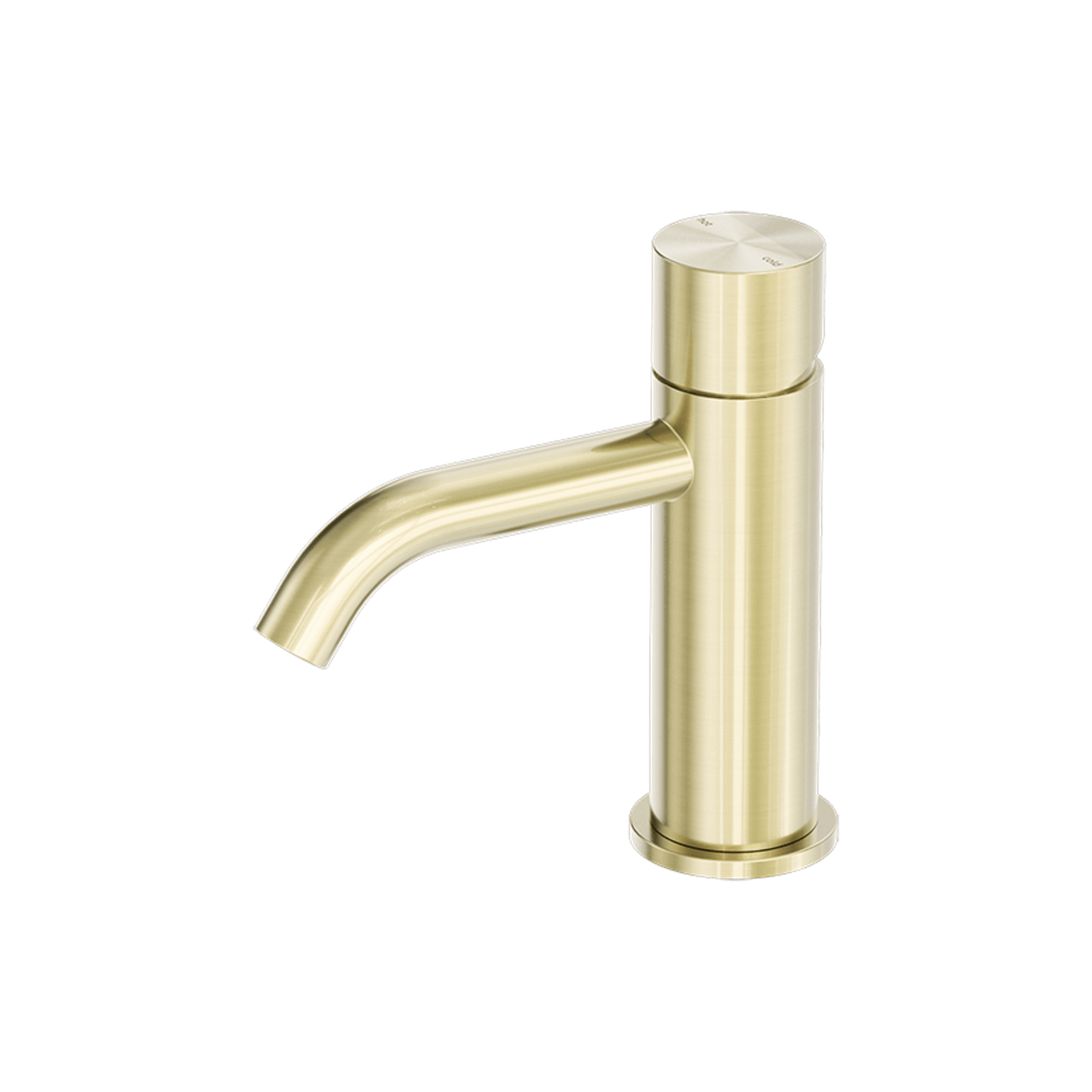 Zen SS316L Basin Mixer Handless | Brushed Gold gallery detail image