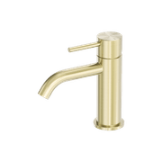 Zen SS316L Basin Mixer | Brushed Gold gallery detail image
