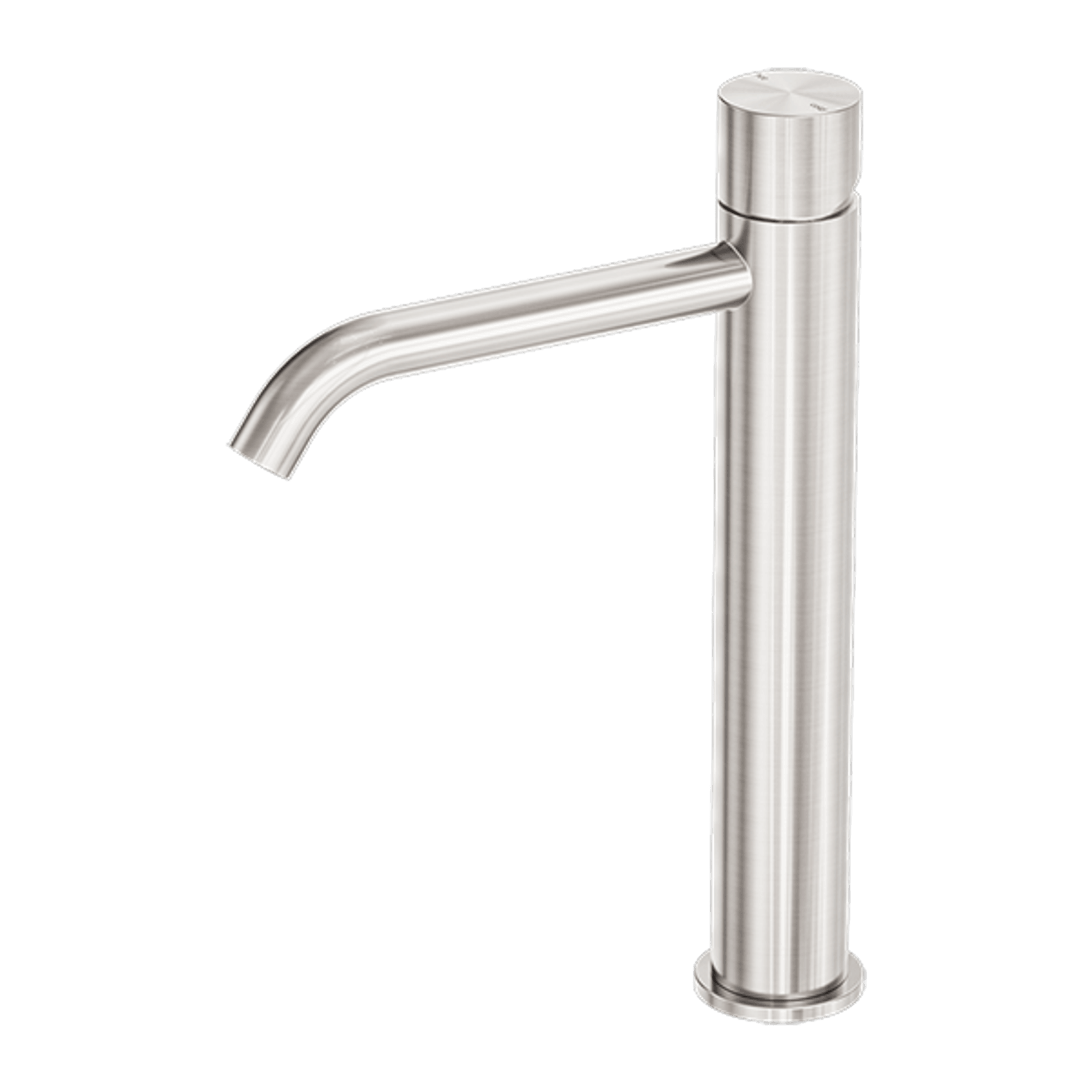 Zen SS316L Tall Basin Mixer Handless | Brushed Nickel gallery detail image