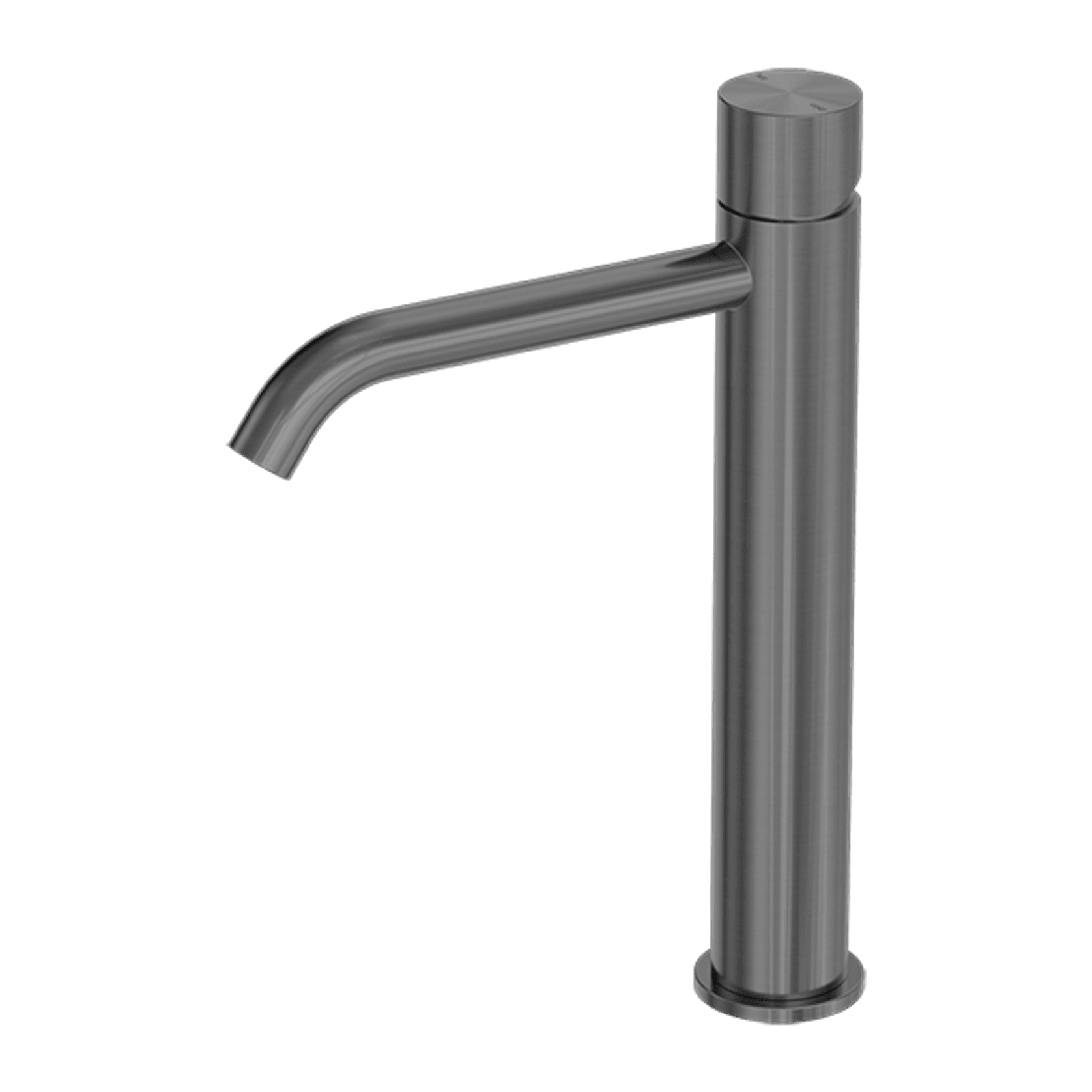 Zen SS316L Tall Basin Mixer Handless | Graphite gallery detail image