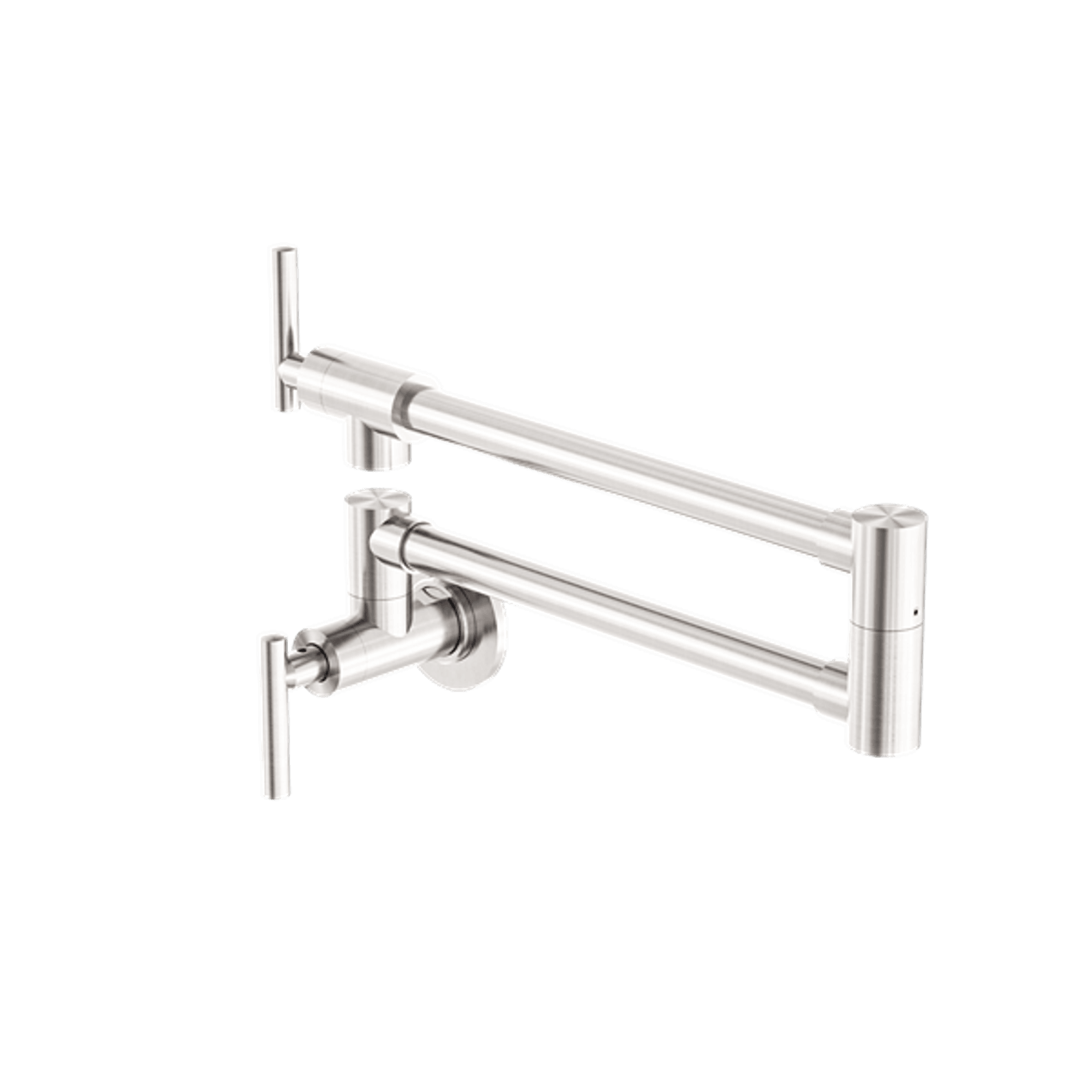 Zen 316L Stainless Steel Pot Filler | Brushed Nickel gallery detail image