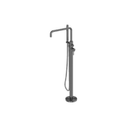 Zen SS316L Freestanding Bath Mixer & Outdoor Shower Hose | Graphite gallery detail image