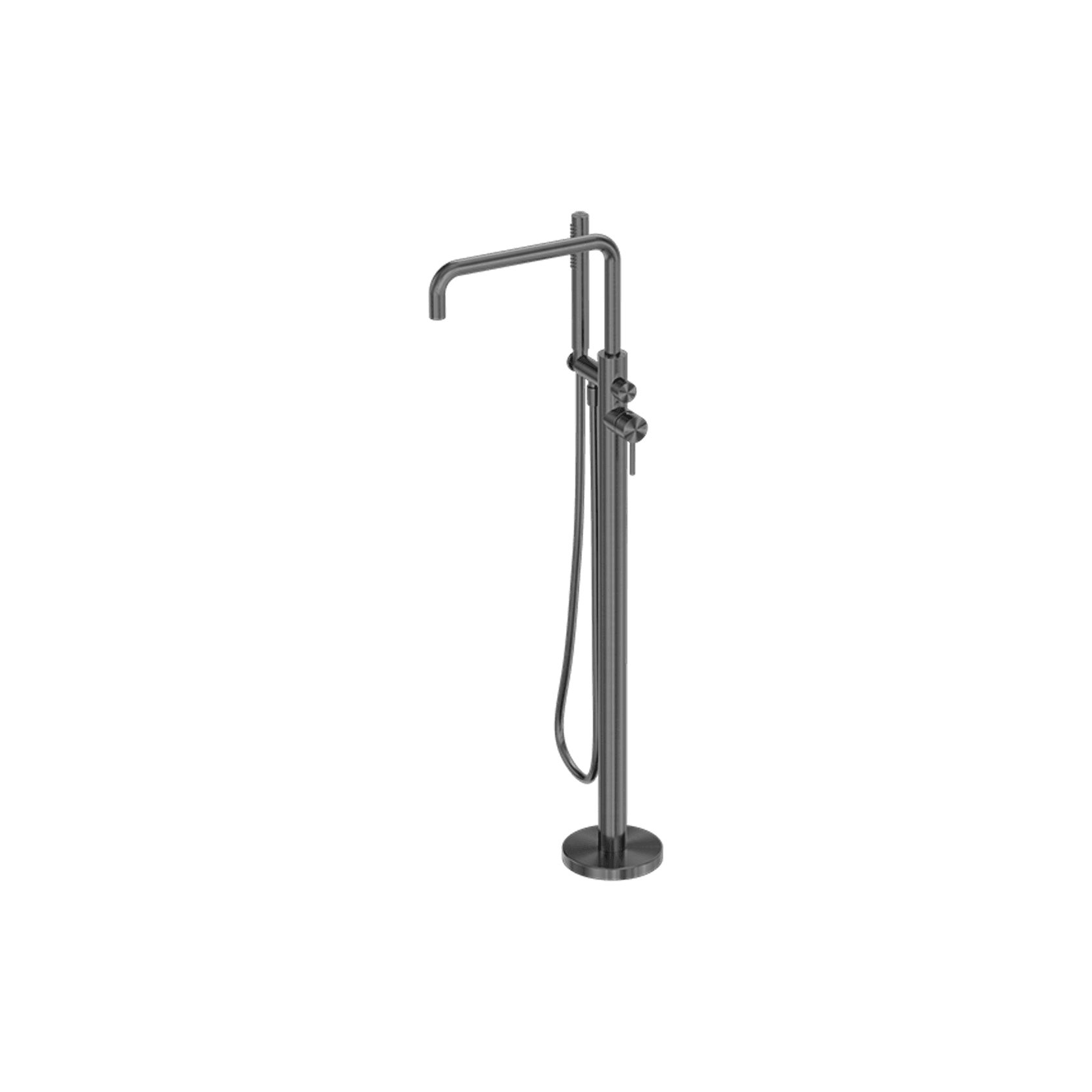 Zen SS316L Freestanding Bath Mixer | Graphite gallery detail image