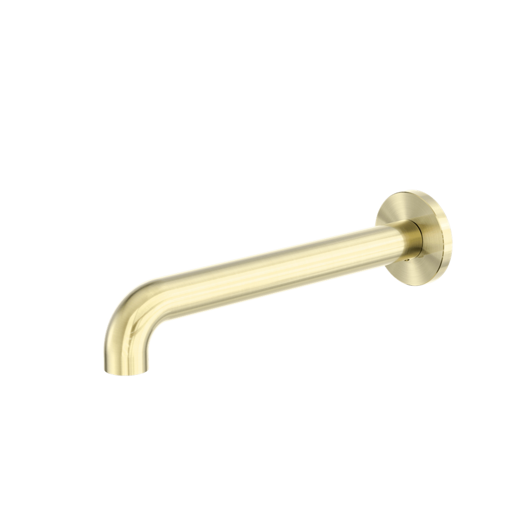 Zen SS316L Round Basin/Bath Spout 230mm | Brushed Gold gallery detail image