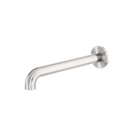 Zen SS316L Round Basin/Bath Spout 185mm | Brushed Nickel gallery detail image
