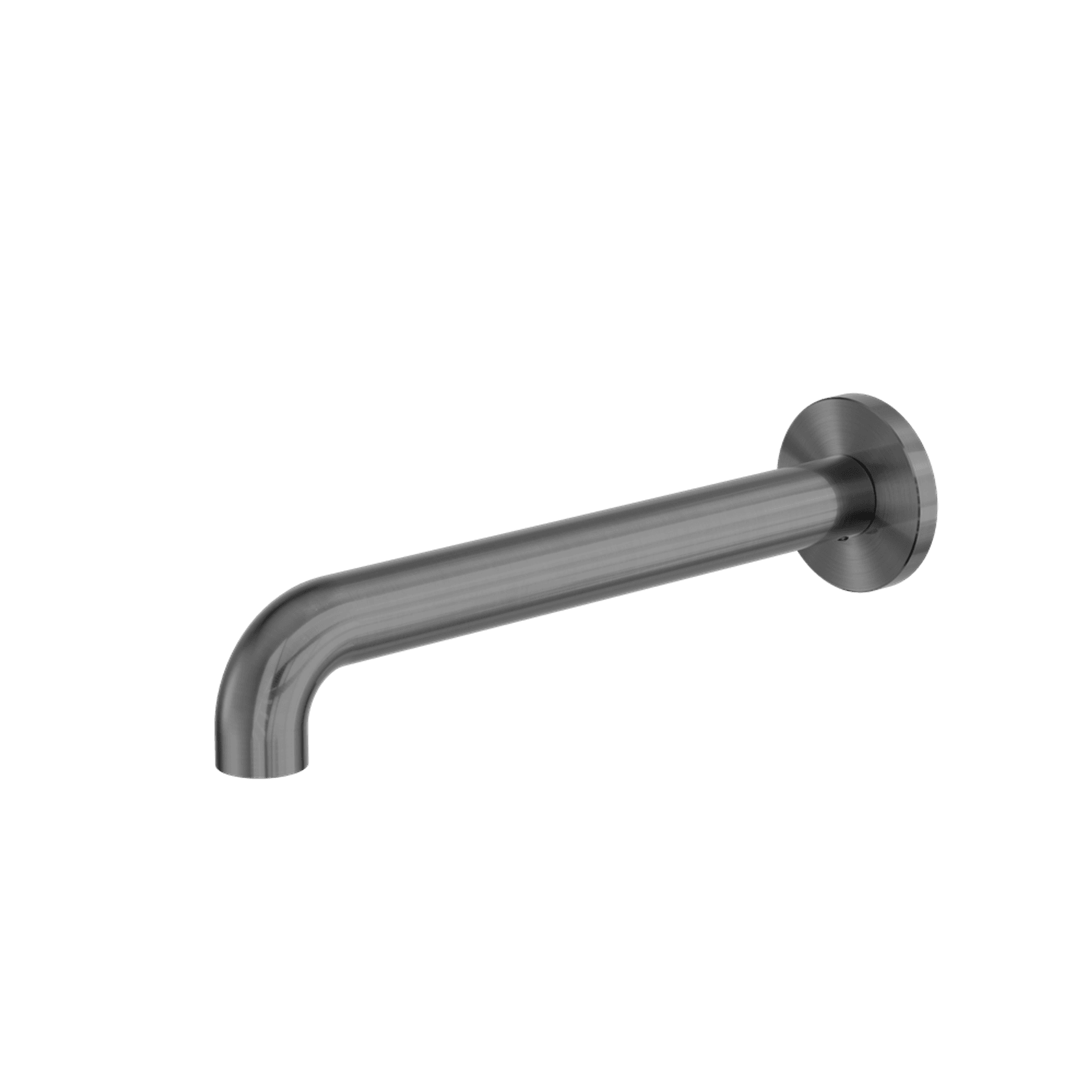 Zen SS316L Round Basin/Bath Spout 185mm | Graphite gallery detail image