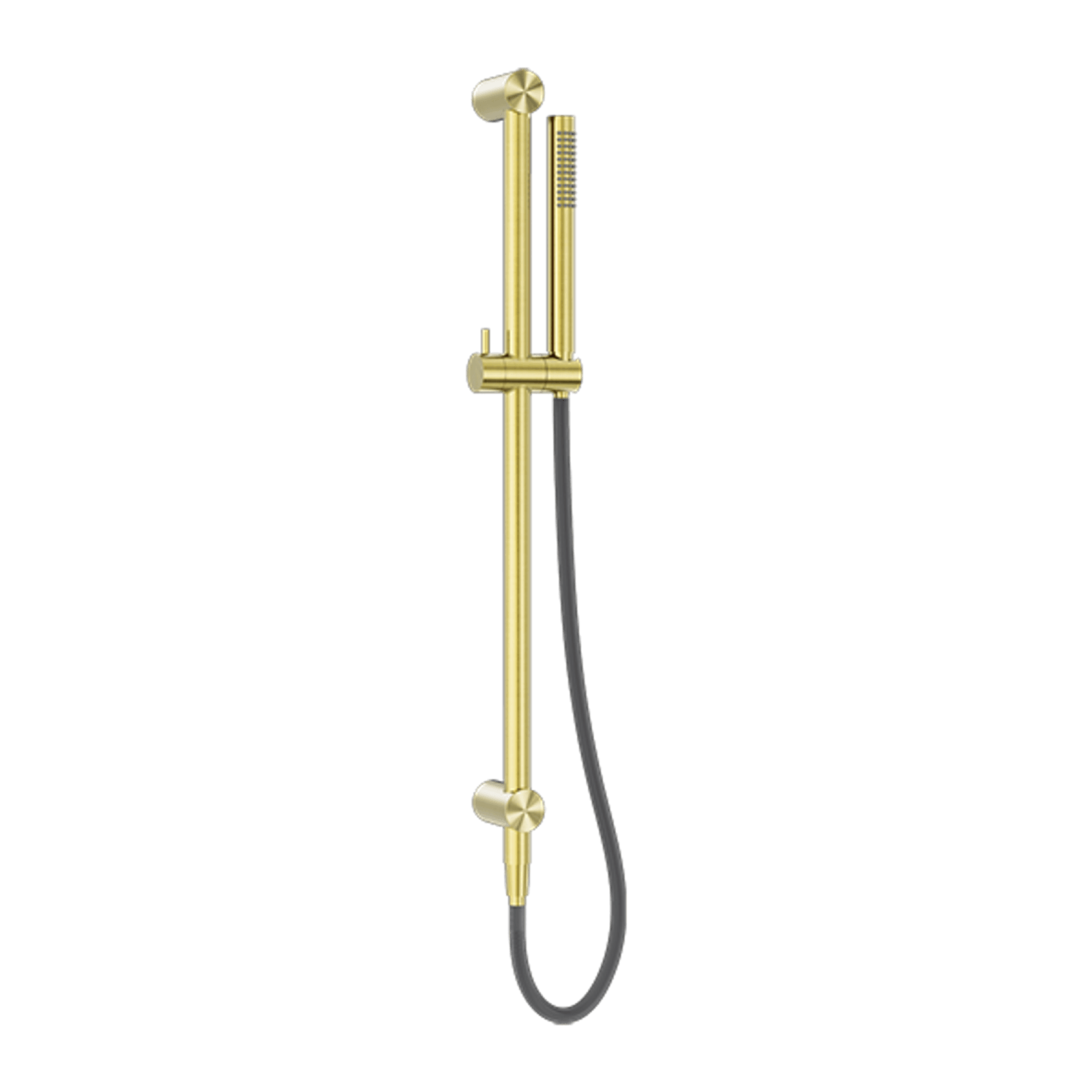 Zen SS316L Shower Rail & Outdoor Shower Hose | Brushed Gold gallery detail image