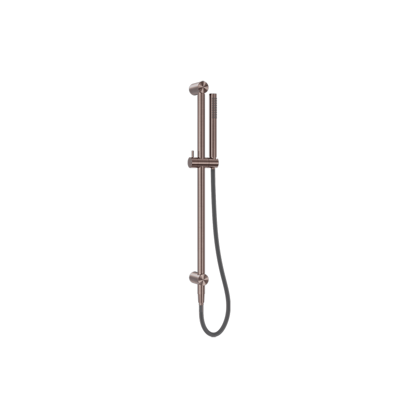 Zen SS316L Shower Rail & Outdoor Shower Hose | Brushed Bronze gallery detail image