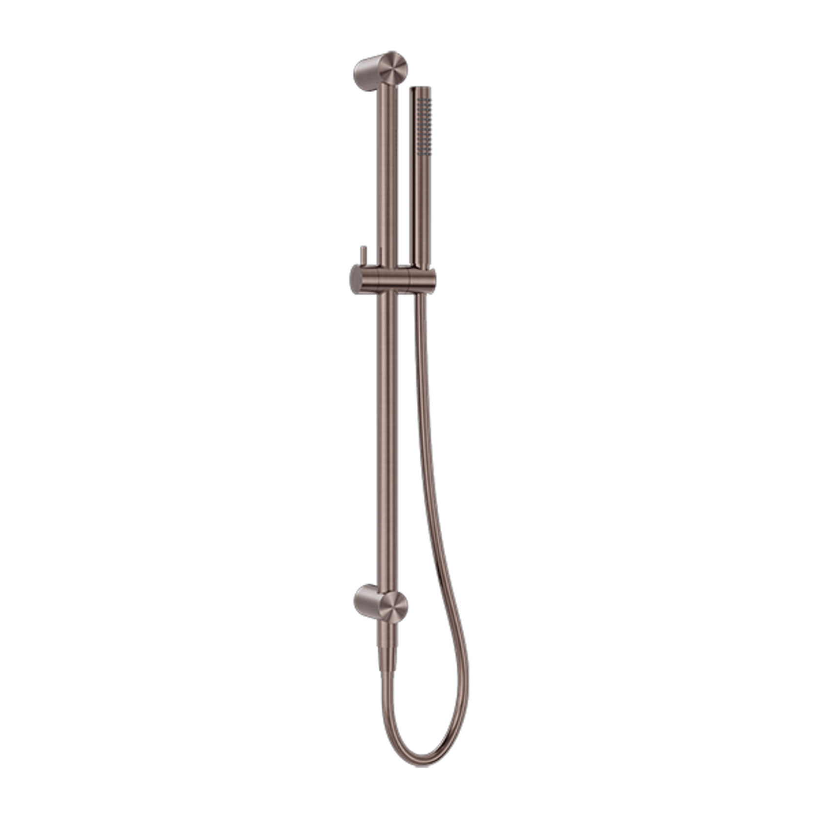 Zen SS316L Shower Rail | Brushed Bronze gallery detail image